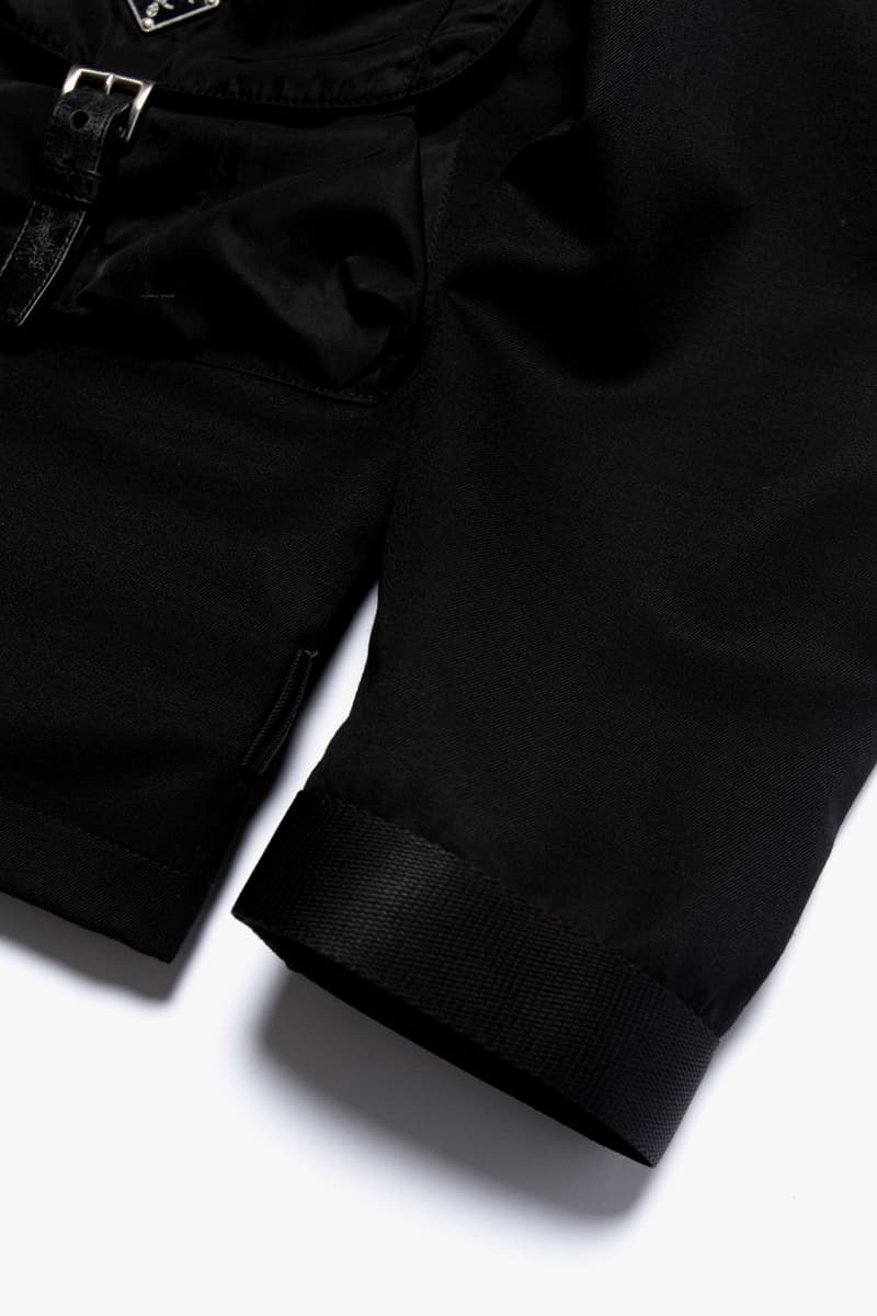clothsurgeon 重塑 Prada 尼龍背包改造飛行夾克