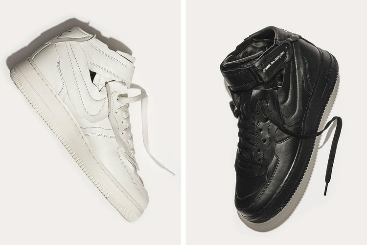 COMME des GARÇONS x Nike 全新聯乘 Air Force 1 Mid 系列正式發佈