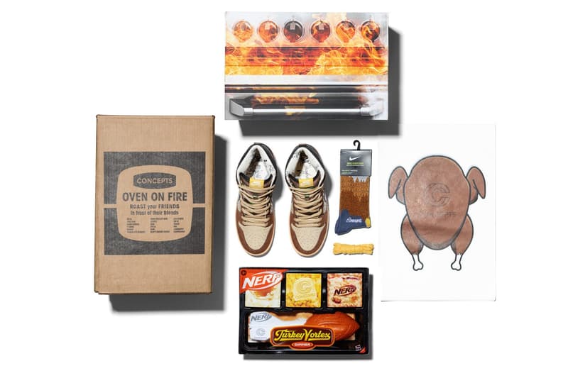 Concepts x Nike SB Dunk High 最新聯名鞋款「TurDUNKen」正式登場