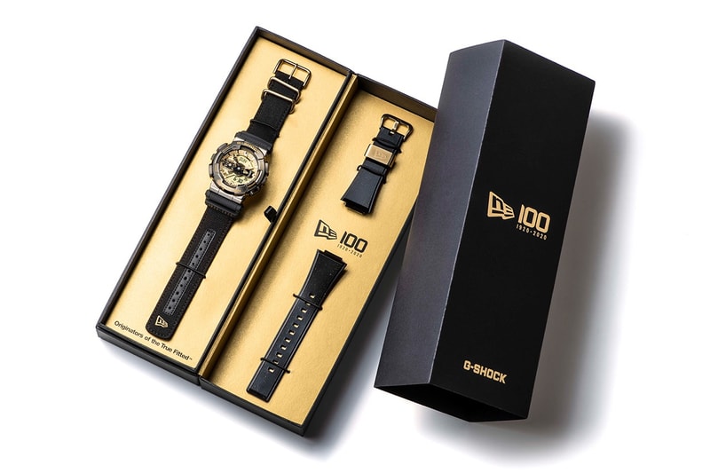G-Shock x New Era® 全新 100 周年別注聯乘腕錶發佈
