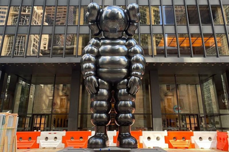 KAWS 高 6 公尺《WHAT PARTY》CHUM 雕像正式展出