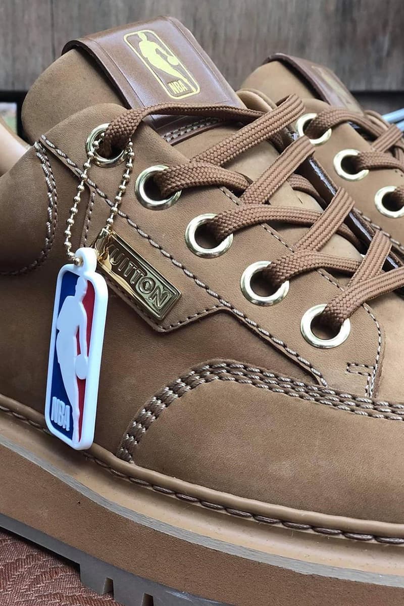 NBA x Louis Vuitton 全新聯乘鞋款再度釋出全新圖輯