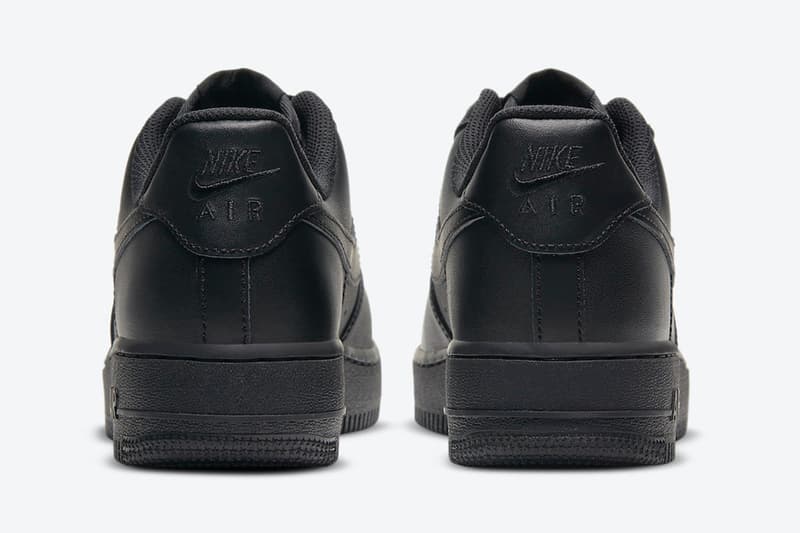 Nike Air Force 1 經典「Triple Black」配色回歸