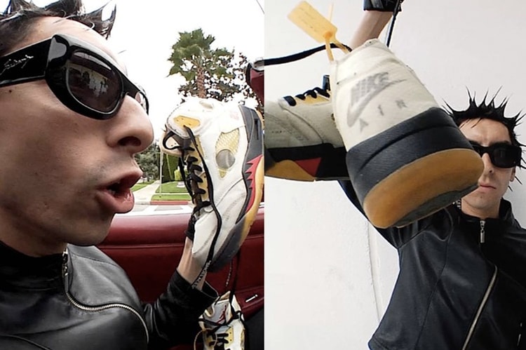 知名滑手 Erik Arteaga 如此展示 Off-White™ x Air Jordan 5 最新聯名鞋款