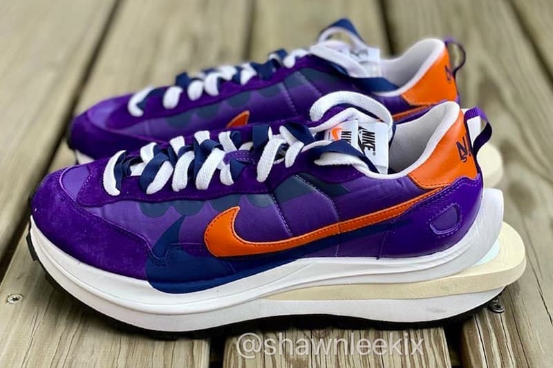 率先近賞 sacai x Nike Vaporwaffle 2021 春季聯乘系列鞋款