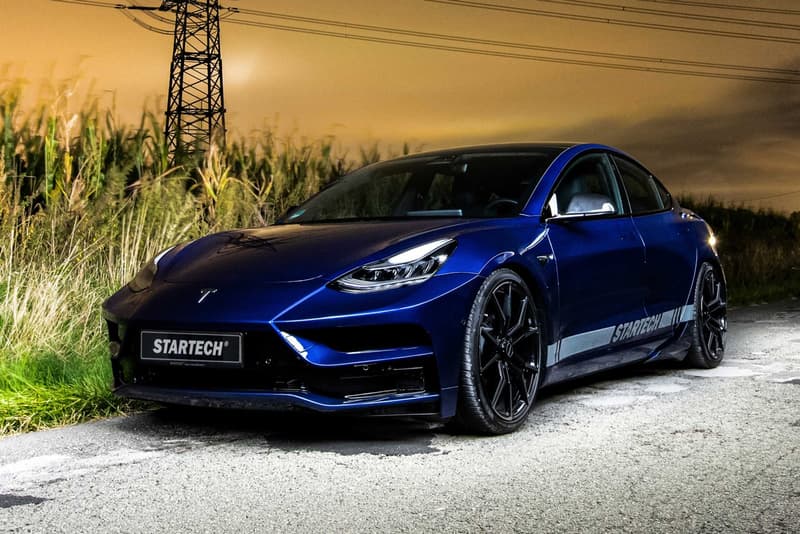 STARTECH 改裝 Tesla Model 3 全新空氣力學強化車款