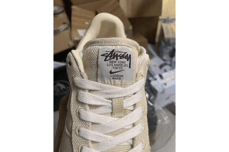 率先近賞 Stüssy x Nike Air Force 1 最新聯名鞋款細節圖輯
