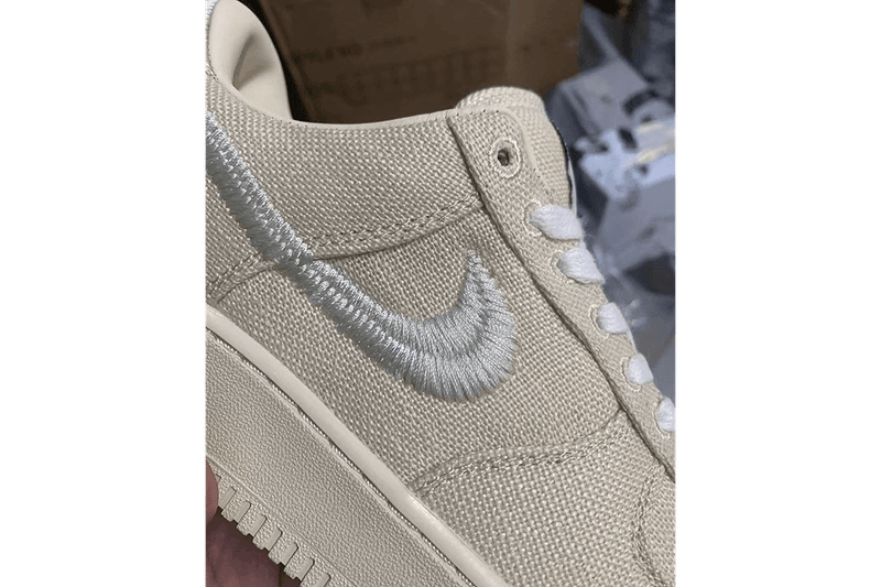 率先近賞 Stüssy x Nike Air Force 1 最新聯名鞋款細節圖輯