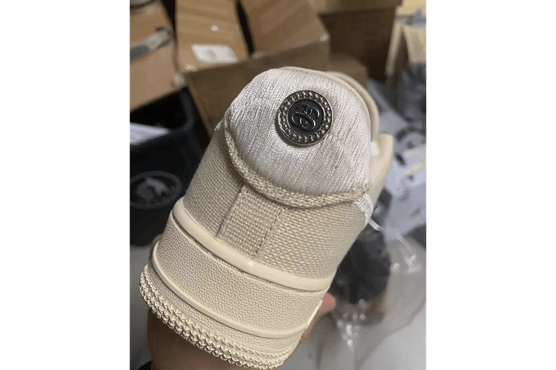 率先近賞 Stüssy x Nike Air Force 1 最新聯名鞋款細節圖輯