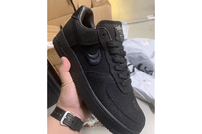 率先近賞 Stüssy x Nike Air Force 1 最新聯名鞋款細節圖輯