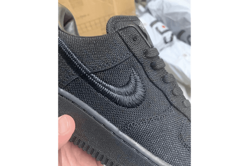 率先近賞 Stüssy x Nike Air Force 1 最新聯名鞋款細節圖輯
