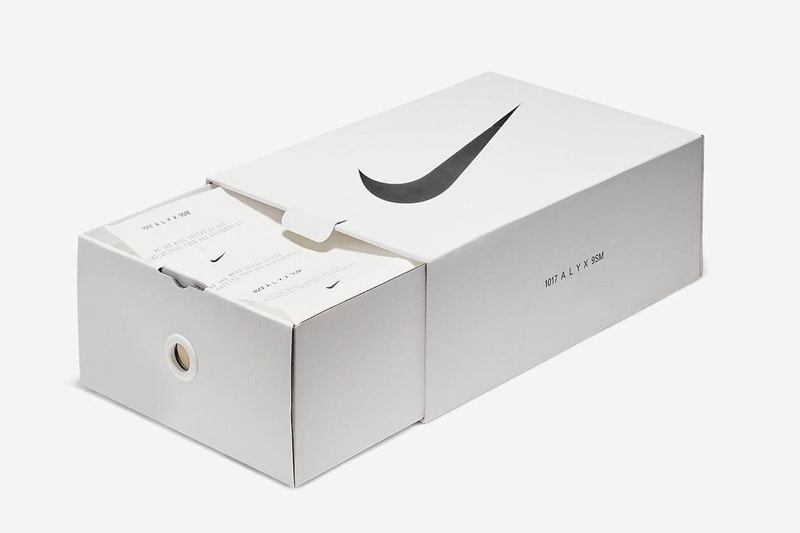 1017 ALYX 9SM x Nike Air Force 1 High 聯名鞋款黑白配色發佈