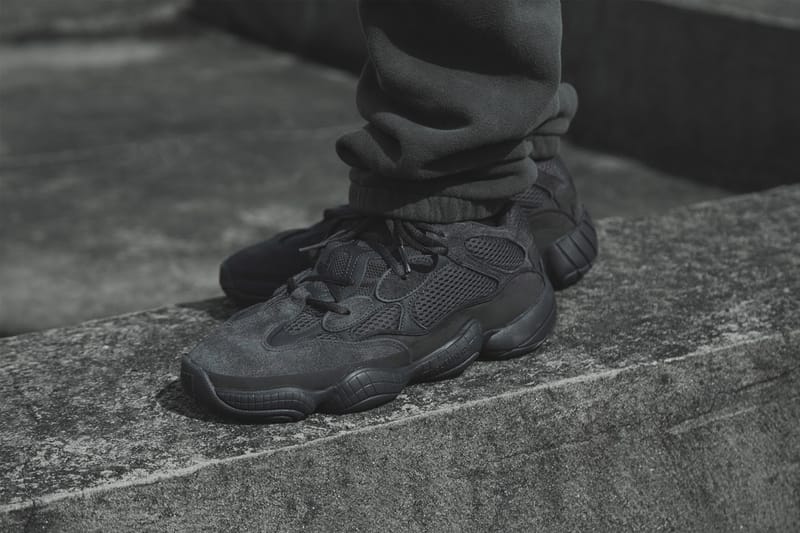 adidas Originals YEEZY 500 人氣配色「Utility Black」補貨情報正式公開