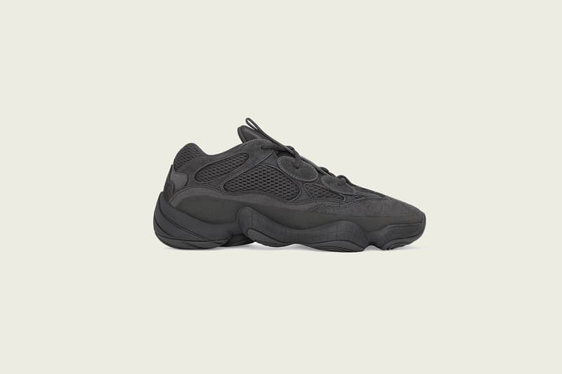 adidas Originals YEEZY 500 人氣配色「Utility Black」補貨情報正式公開