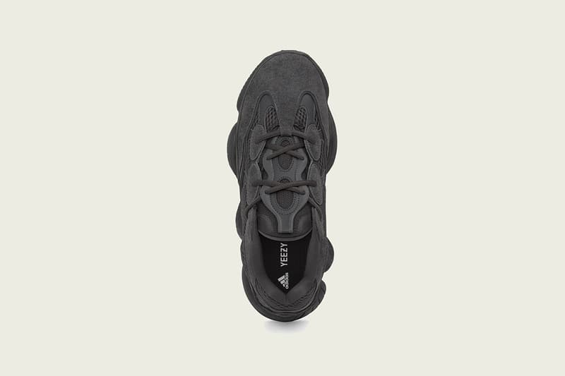 adidas Originals YEEZY 500 人氣配色「Utility Black」補貨情報正式公開