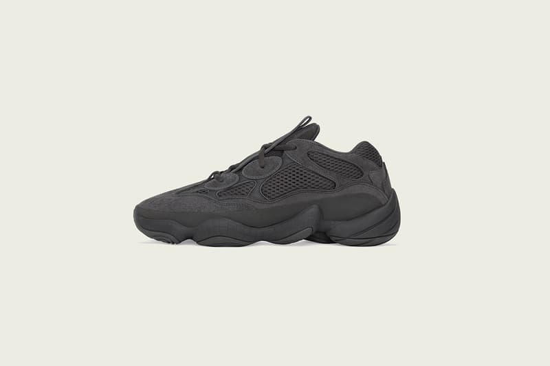 adidas Originals YEEZY 500 人氣配色「Utility Black」補貨情報正式公開