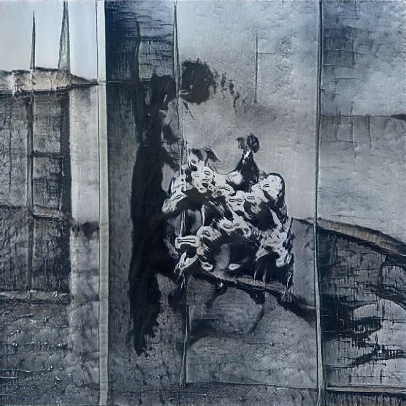 「AI 街頭藝術家」GANksy 模仿 Banksy 創作了 256 件作品