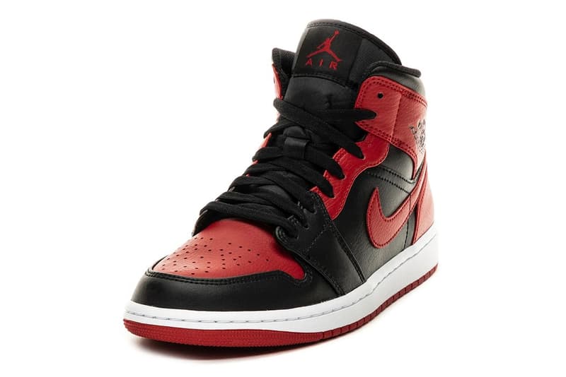 買不起 Air Jordan 1「Bred」的替代方案：Air Jordan 1 Mid「Banned」