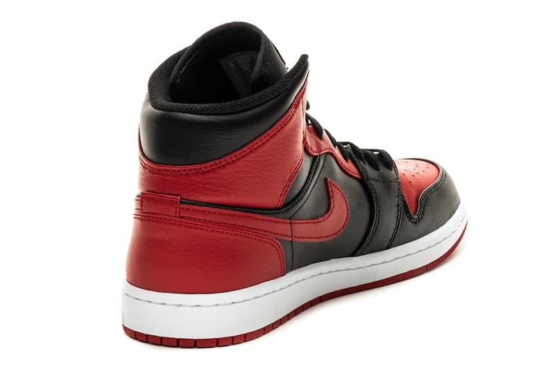 買不起 Air Jordan 1「Bred」的替代方案：Air Jordan 1 Mid「Banned」