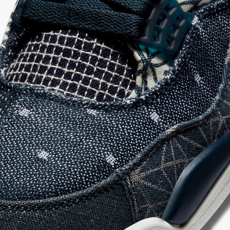 Air Jordan 4 最新刺子繡配色「Sashiko」官方圖輯、發售情報正式公開
