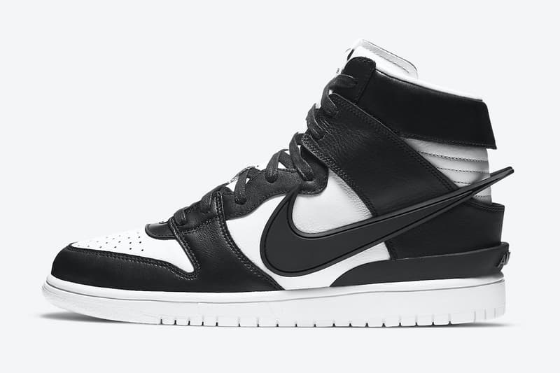 AMBUSH x Nike Dunk High 全新聯乘鞋款黑白配色官方圖輯、發售日期正式公開