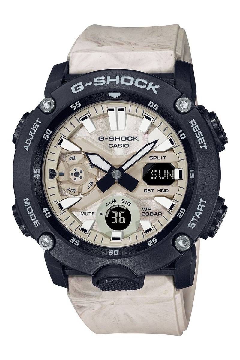 G-Shock 發表冬季最新「Utility Marble」系列錶款