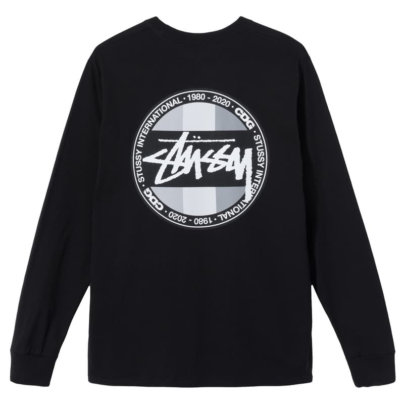 Stüssy x COMME des GARÇONS CDG 全新 40 週年紀念聯乘系列發佈