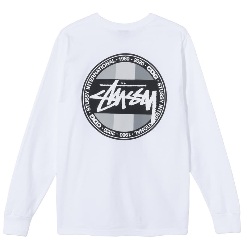 Stüssy x COMME des GARÇONS CDG 全新 40 週年紀念聯乘系列發佈