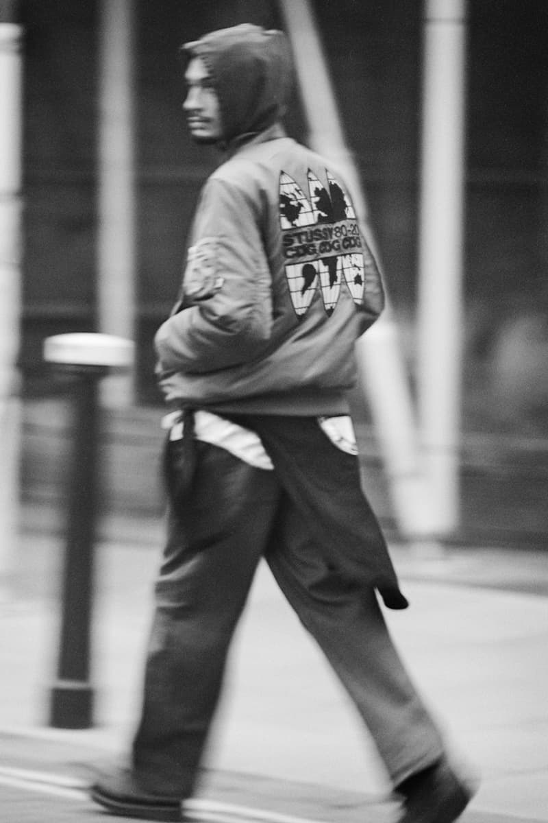 Stüssy x COMME des GARÇONS CDG 全新 40 週年紀念聯乘系列發佈