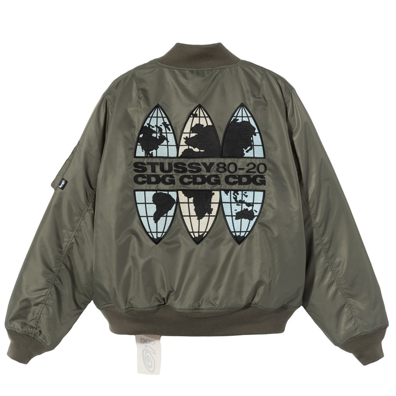 Stüssy x COMME des GARÇONS CDG 全新 40 週年紀念聯乘系列發佈