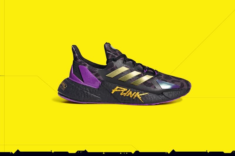 adidas 携手《Cyberpunk 2077》推出 X9000 联名鞋款系列