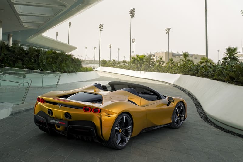 Ferrari 正式發表 986 匹馬力混能開篷超跑 SF90 Spider