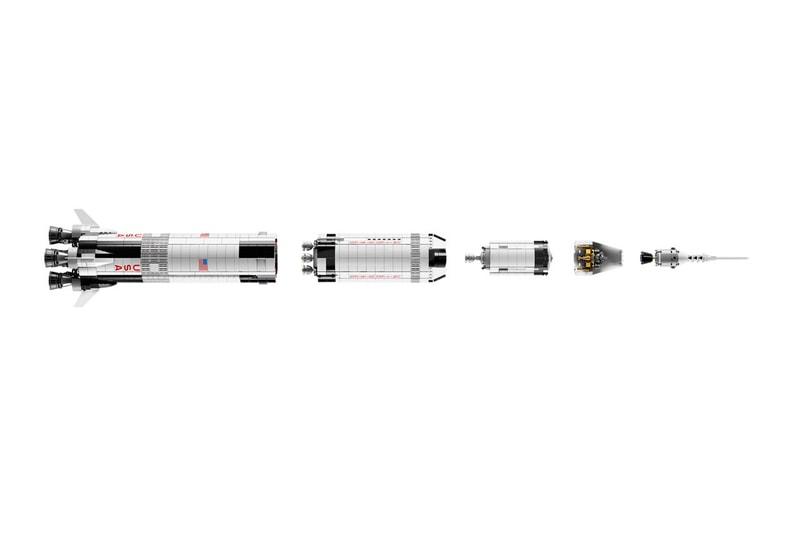 LEGO 推出全新 NASA Apollo Saturn V 積木模型