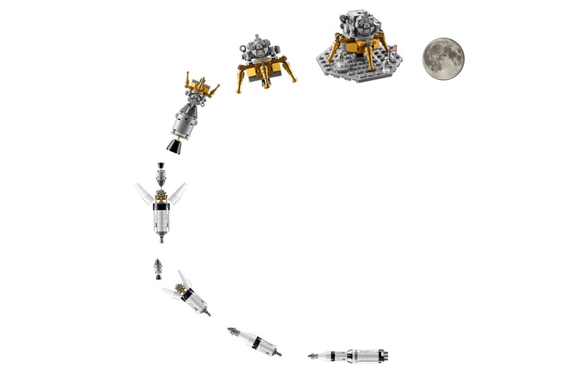 LEGO 推出全新 NASA Apollo Saturn V 積木模型