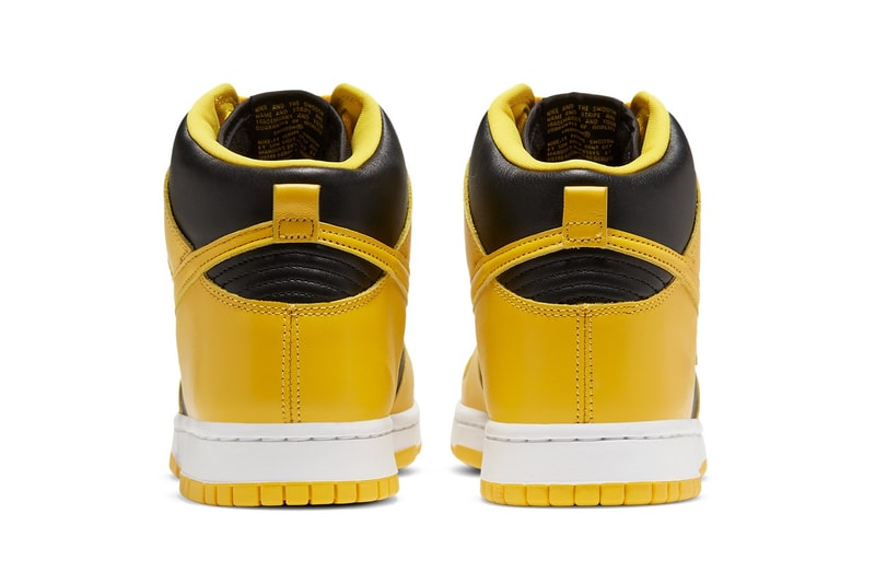 Nike Dunk High 最新配色「Varsity Maize」正式登場