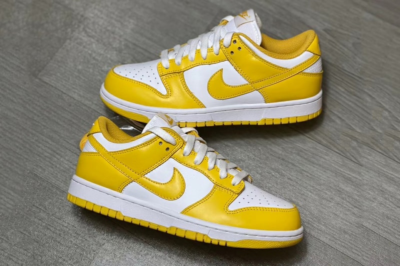 率先近賞 Nike 全新 Dunk Low「Yellow/White」清晰圖輯