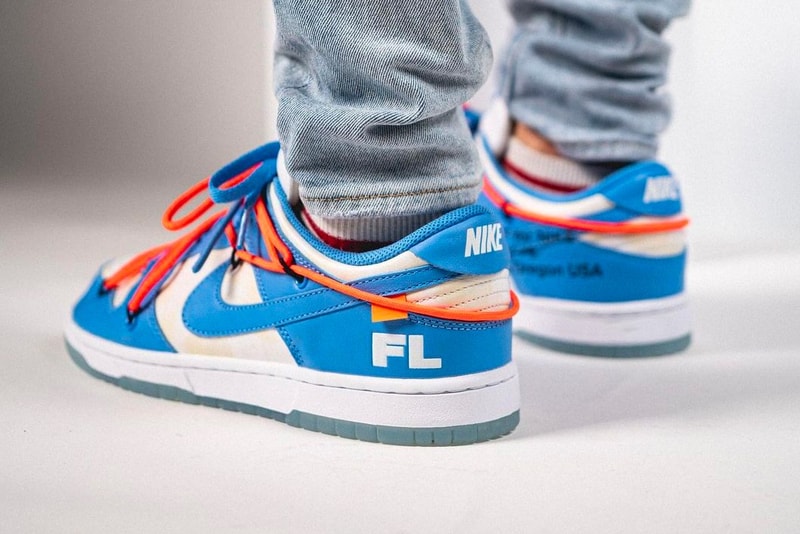 Off-White™ x Futura x Nike Dunk Low 三方聯乘鞋款近賞