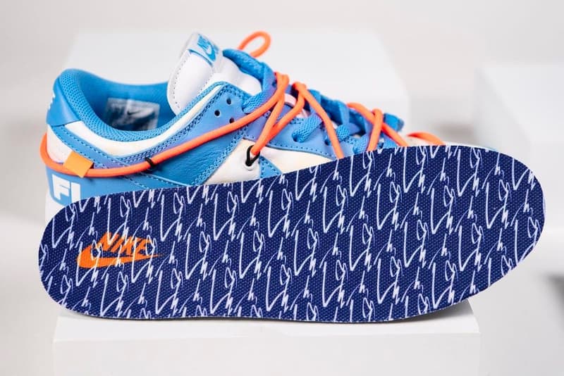 Off-White™ x Futura x Nike Dunk Low 三方聯乘鞋款近賞
