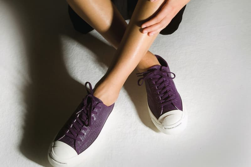 Pop Trading Company x Converse Jack Purcell 聯乘系列鞋款發佈