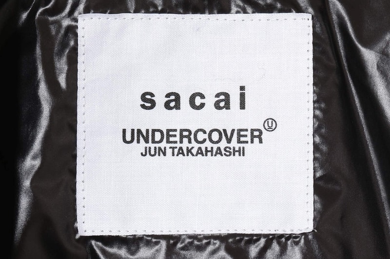 sacai x UNDERCOVER 全新聯乘皮革騎士夾克發佈