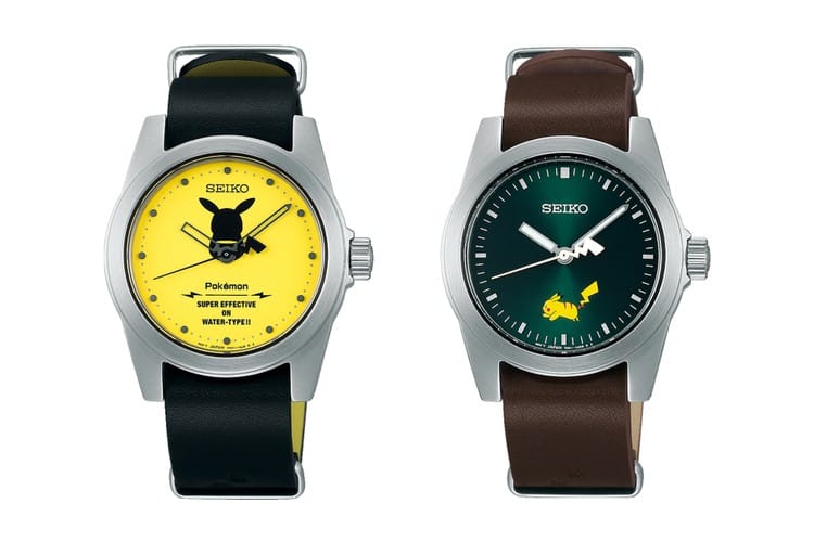 Seiko 推出全新 Pokémon 主題聯乘系列腕錶