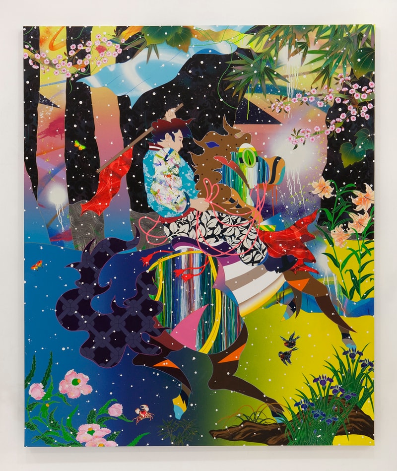 日本艺术家松山智一首次中国大型展览现已登陆上海
