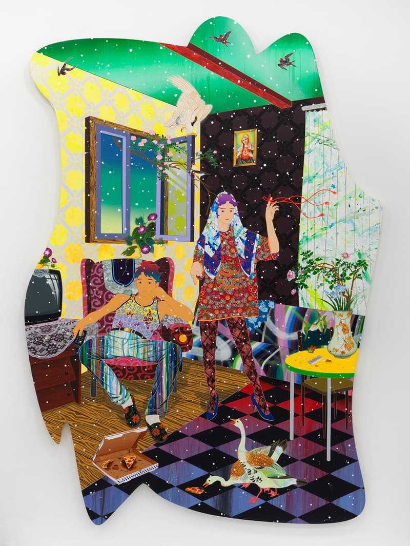 日本艺术家松山智一首次中国大型展览现已登陆上海