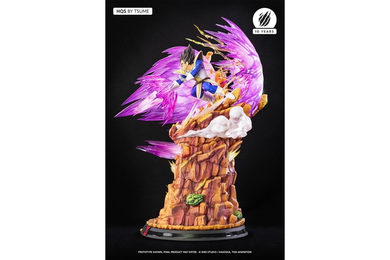 Tsume-Art 推出「界王拳」悟空 Vs. 貝吉塔經典對決場景雕像