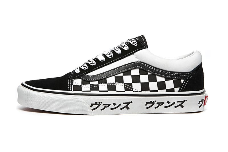 Vans 推出全新棋盤格片假名樣式 Old Skool 鞋款