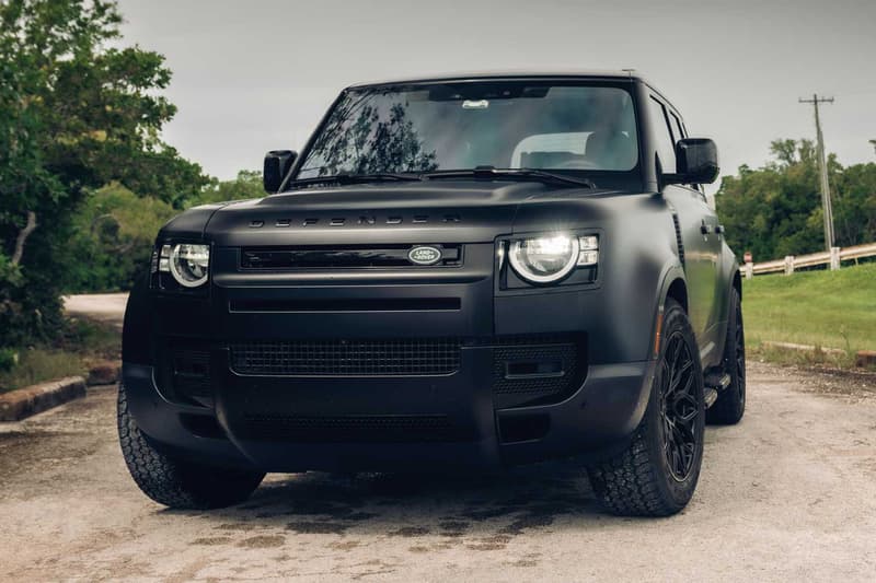 Vossen Wheels 打造 Land Rover Defender 極緻暗黑改裝車款