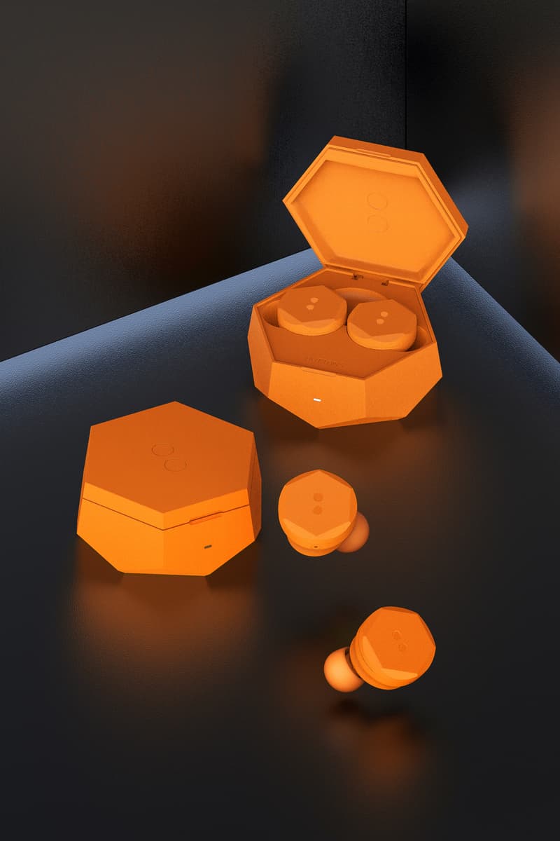 BUTTONS Air X 真无线蓝牙耳机推出全新「幻日橙」及「薄雾蓝」版本