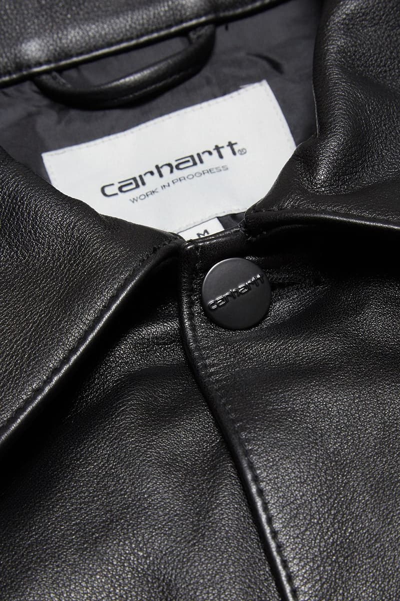 Carhartt WIP 推出全新皮革材質訂製工裝夾克