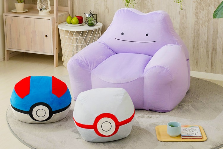 日本傢俱品牌 CELLUTANE 推出全新《Pokémon》「百變怪」造型沙發