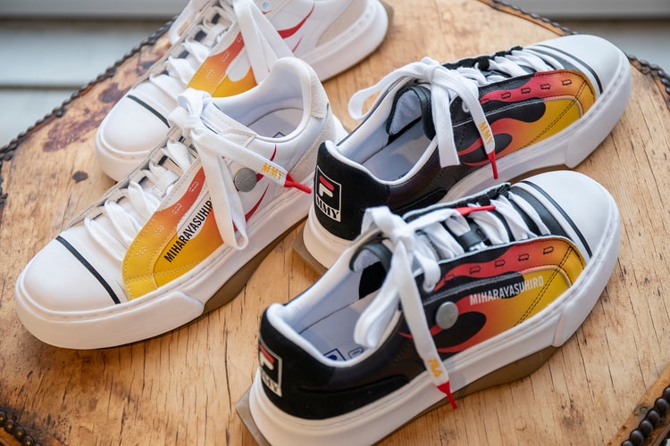 FILA FUSION x Maison MIHARA YASUHIRO FM-5 FLAME 限定联名鞋款登场